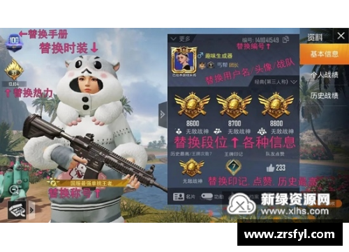 怎么在和平营地中查看自己的所有赛季战绩？(现在和平精英版本强的枪有哪些？)